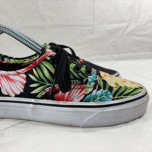 Vans Authentic Hawaiian Print Sneakers   Low Top Multicolor  size 7.5
